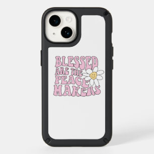 Daisy and Peace Makers Slogan Speck iPhone 14 Case