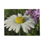 Daisy and Summer Lilac Botanical Doormat