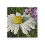Daisy and Summer Lilac Wildflower Napkins