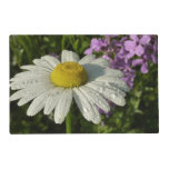 Daisy and Summer Lilac Wildflower Placemat