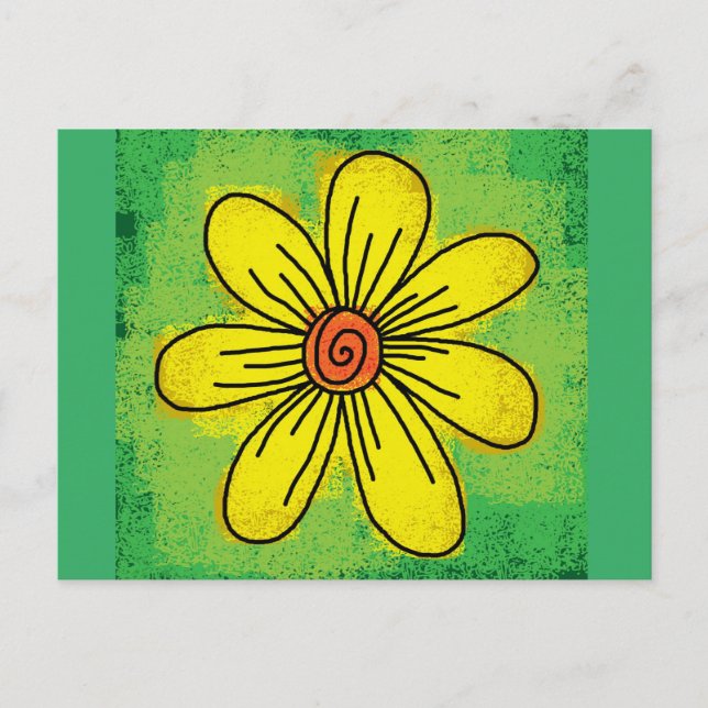 DAISY ART POSTCARD (Front)