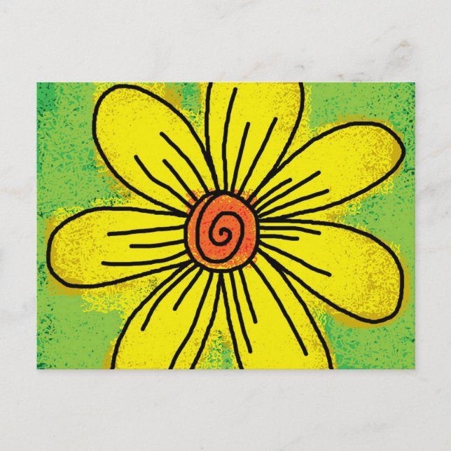 DAISY ART POSTCARD (Front)