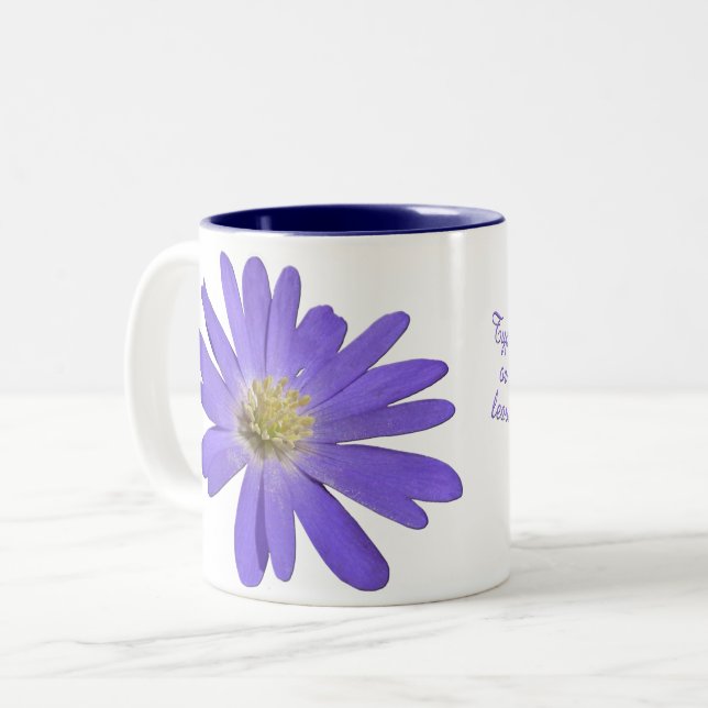 Daisy Beer Glass Personalized Daisies Mugs & Gifts (Front Left)