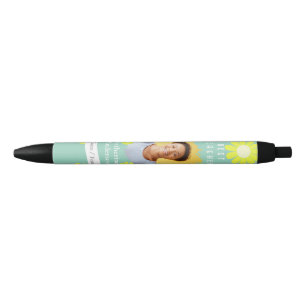 Daisy Best Teacher Photo Teal Pen