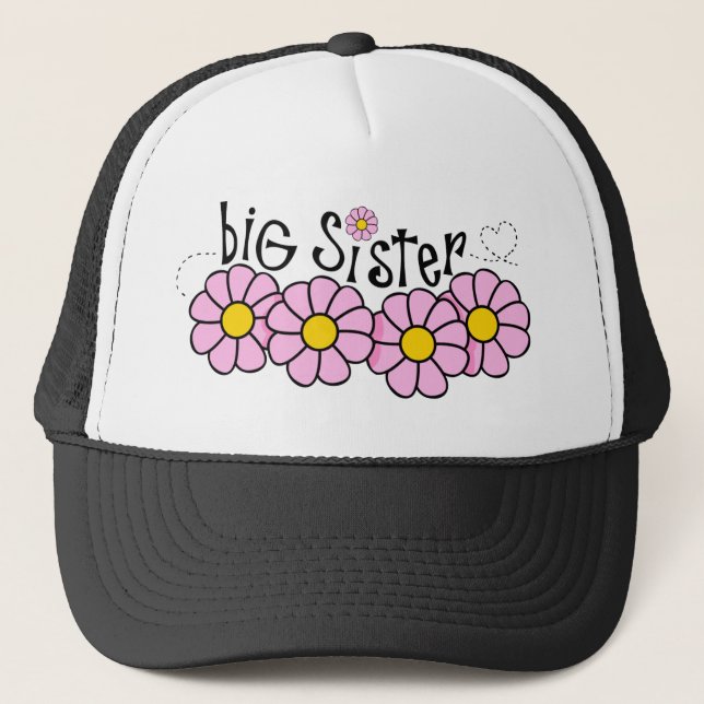 Daisy Big Sis Trucker Hat (Front)