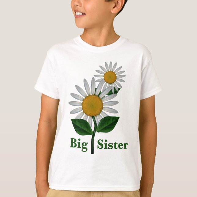 Daisy Big Sister T-Shirt (Front)