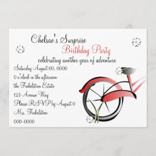 Daisy Bike Ride Invitation
