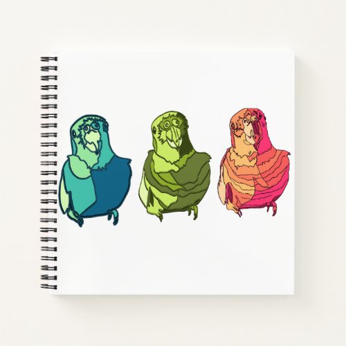 Daisy Bird Trio Notebook