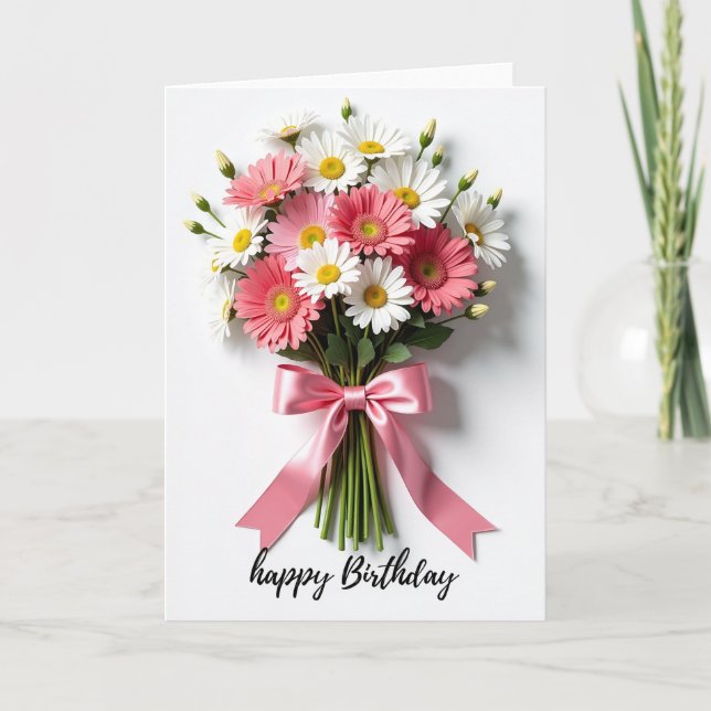 Daisy Birthday Card (Front)