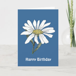 Daisy Birthday Card