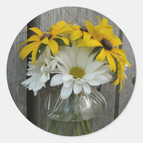 Daisy  Black Eyed Susans Sticker