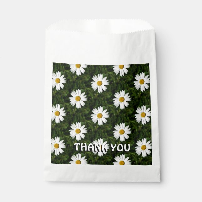 Daisy Bloom seamless pattern + your ideas Favor Bag (Front)