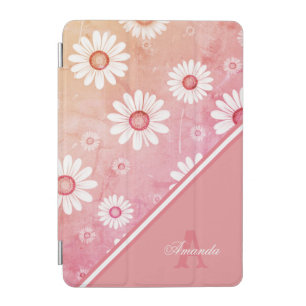Daisy Blooms: Minimalist Floral Pattern iPad Mini Cover