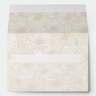 Daisy Blooms - Soft Linen Envelope