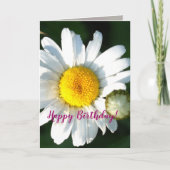 Daisy Blossom Birthday Greeting Card | Zazzle