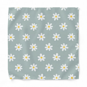 Daisy Boho Floral  Bandana
