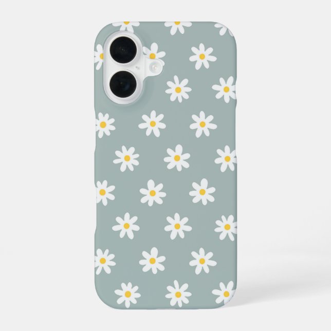 Daisy Boho Floral  Iphone Case (Back)