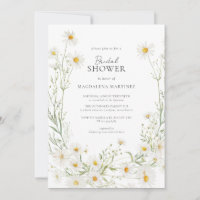 Daisy Boho Wildflower Rustic Bridal Shower