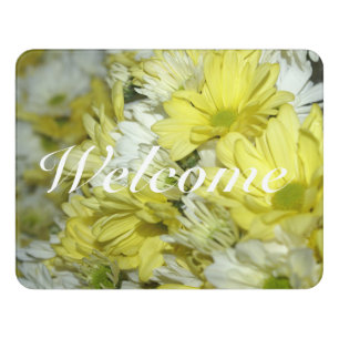 Daisy Bouquets Door Sign