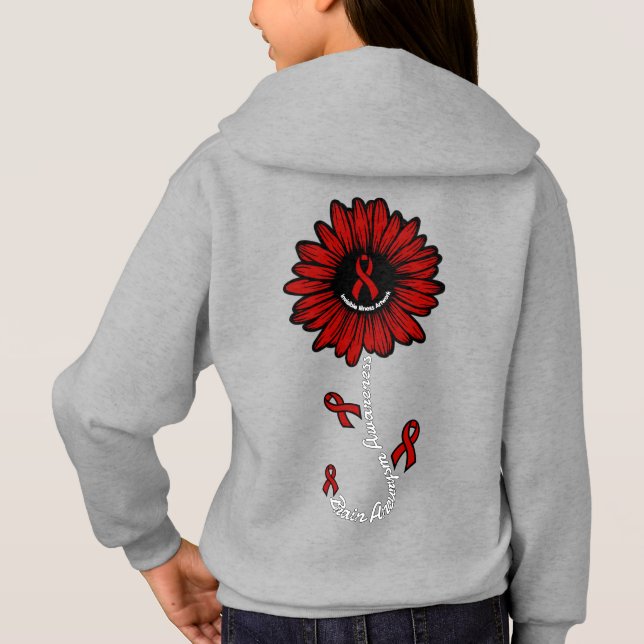 Daisy...Brain Aneurysm Hoodie (Back)