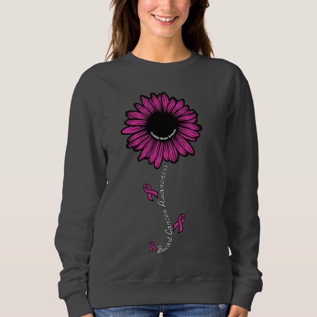 Daisy...Breast Cancer Sweatshirt (Front)