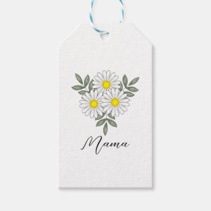Daisy Bundle Custom Text Gift Tags