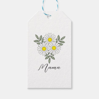 Daisy Bundle Custom Text Gift Tags