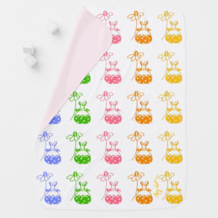 Daisy Bunny Baby Blanket