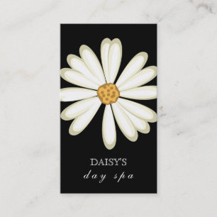 Daisy Business Card Black White