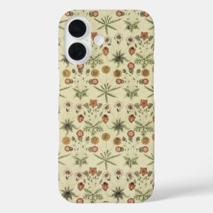 Daisy by William Morris, Vintage Victorian Flowers iPhone 16 Case