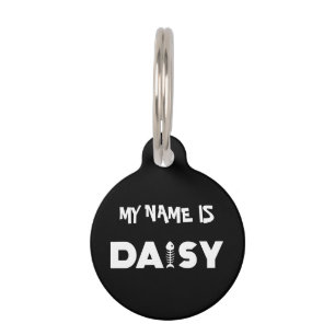 Daisy Cat Pet ID Tag