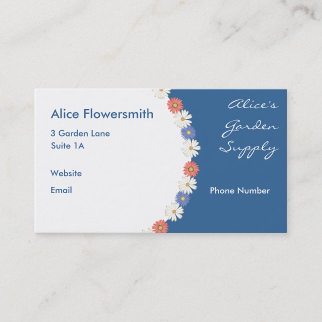 Daisy Chain Business Cards (Front)