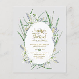 Daisy Chain Greenery Inspired Budget Wedding