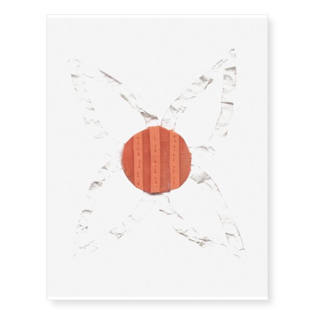 Daisy Chain No Background Temporary Tattoo (Front)