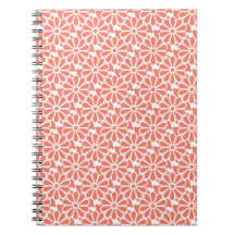 Daisy Chain - Notebook (Coral)