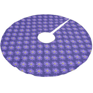 Daisy Christmas Tree Purple Daisy Tree Skirt