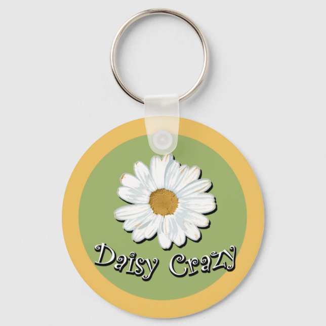 Daisy Crazy Keychain (Front)