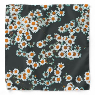 Daisy Daisies Floral Bandana