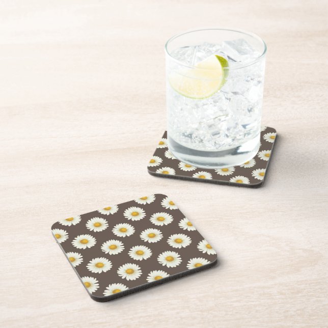Daisy Daisy Beverage Coaster (Right Side)