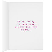 Daisy,Daisy Cards (Inside (Right))