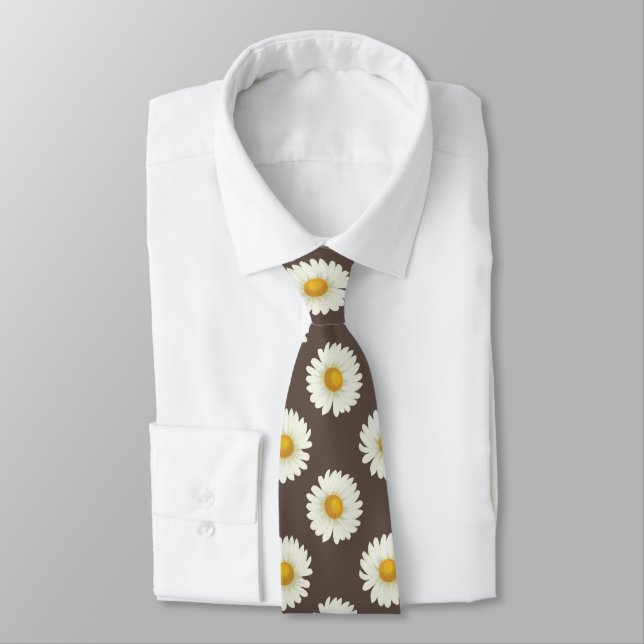Daisy Daisy Neck Tie (Tied)