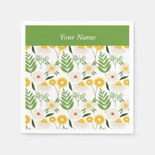 Daisy-Daisy template Napkins