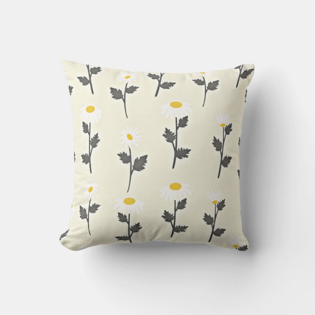 Daisy, daisy... throw pillow (Front)
