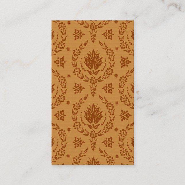 Daisy Damask, BAMBOO Business Card (Front)