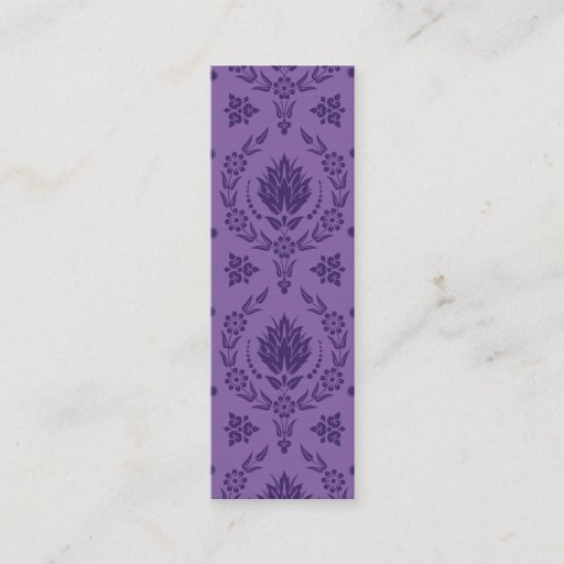 Customizable Daisy Damask, BAMBOO Business Card Templates