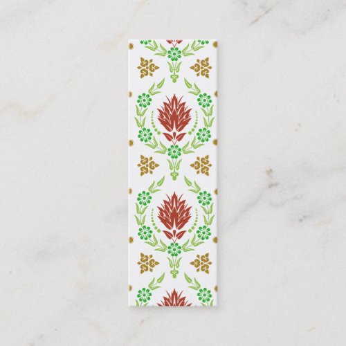 Daisy Damask, GARDEN COLORS Business Card