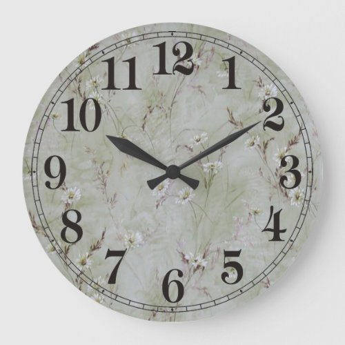 Daisy Dawn Large Clock