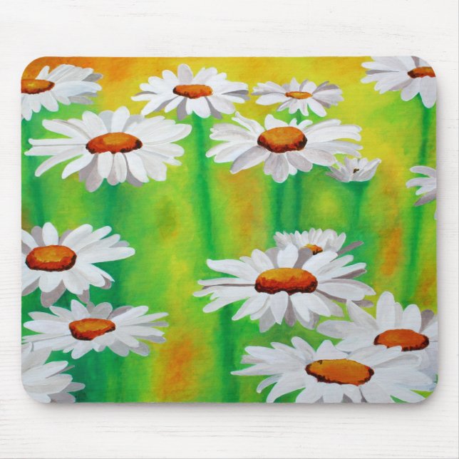 Daisy Day Mouse Pad (Front)