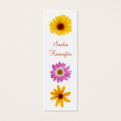 Customizable Daisy Daze Business Card Templates