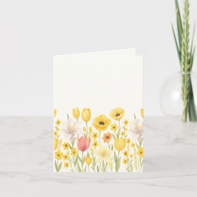 Daisy Daze Invitation (Front)
